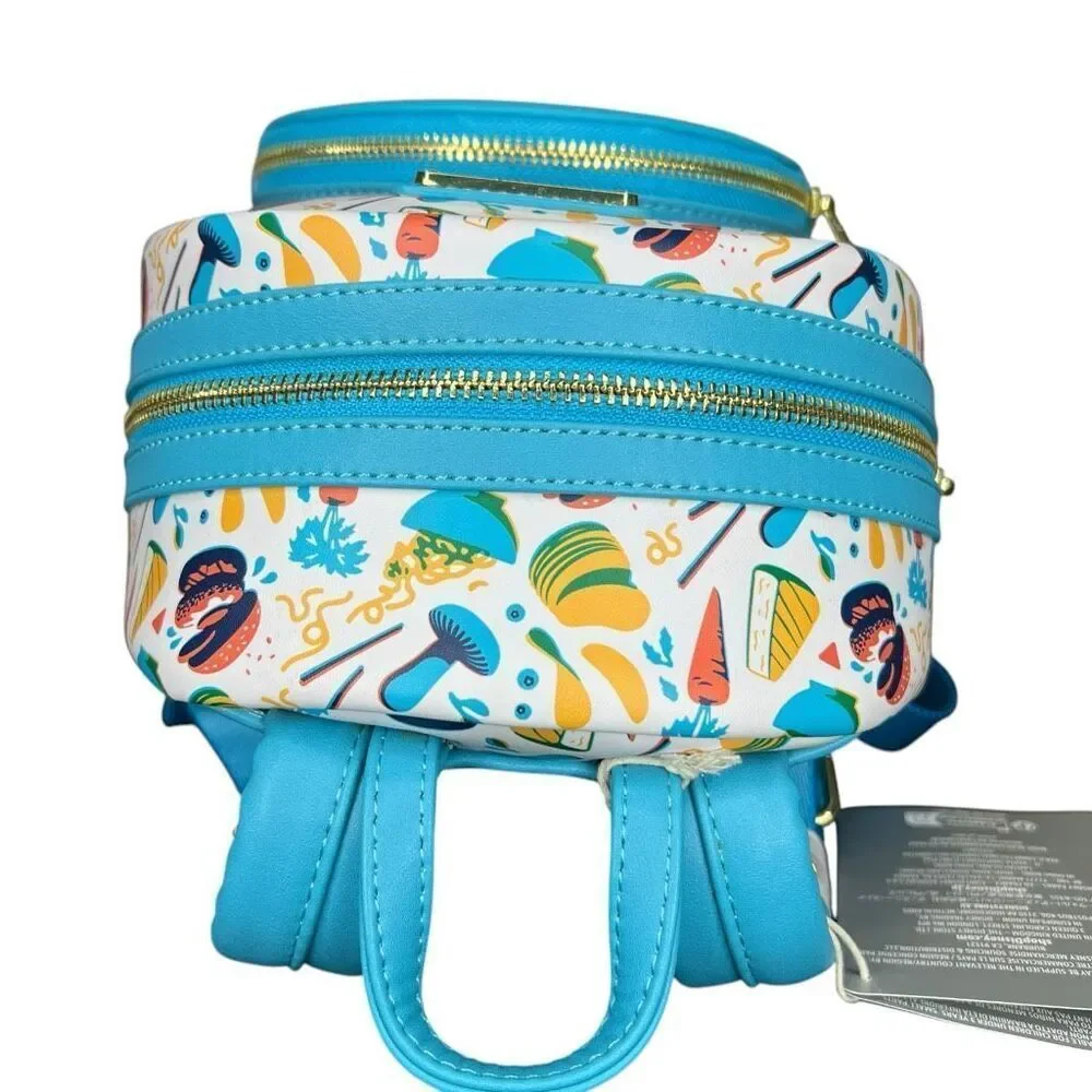NEW Loungefly Epcot International Food & Wine Festival 2023 Mini Backpack